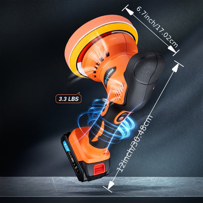 Protmex Cordless Car Buffer Polisher