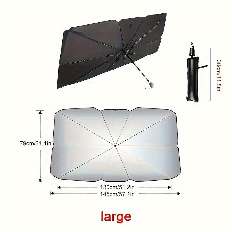 Car sunshade front windshield sun protection