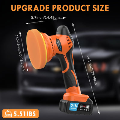 Protmex Cordless Car Buffer Polisher