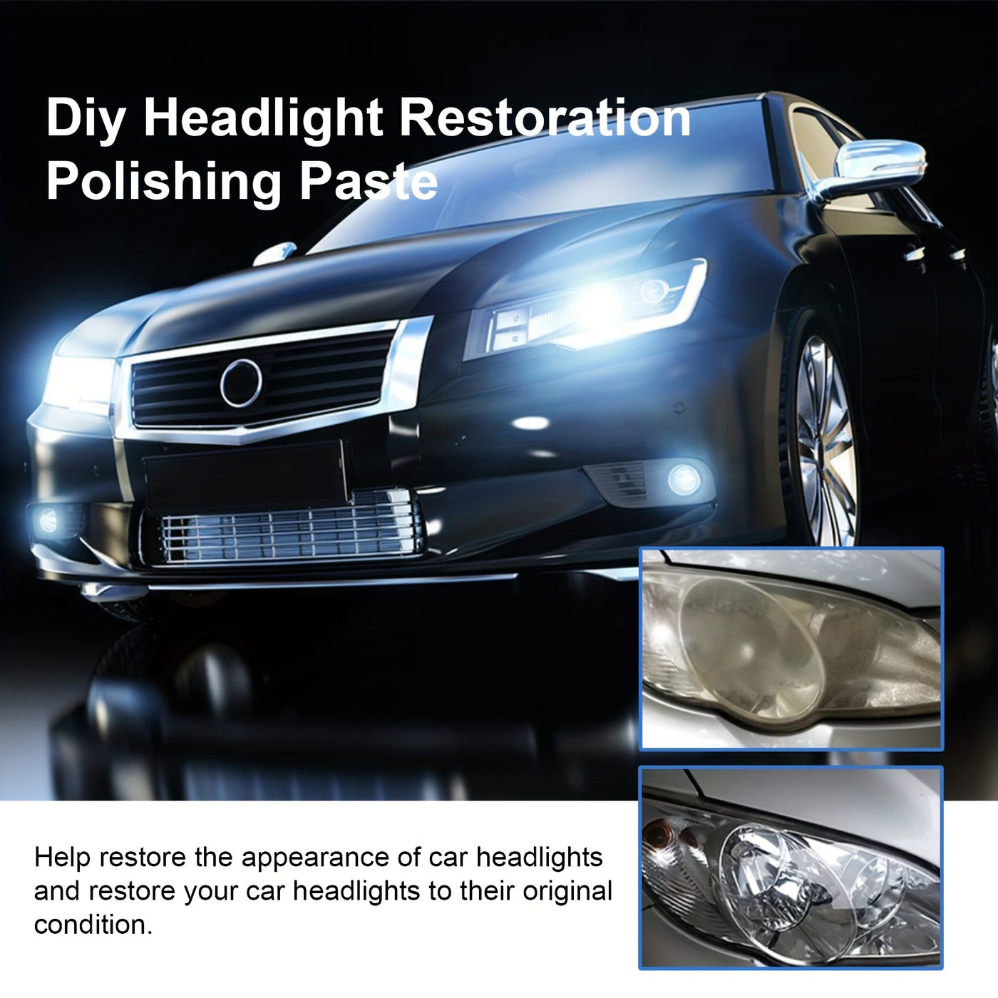 Car Headlight Restoration Fluid Automotive Headlight Oxidation