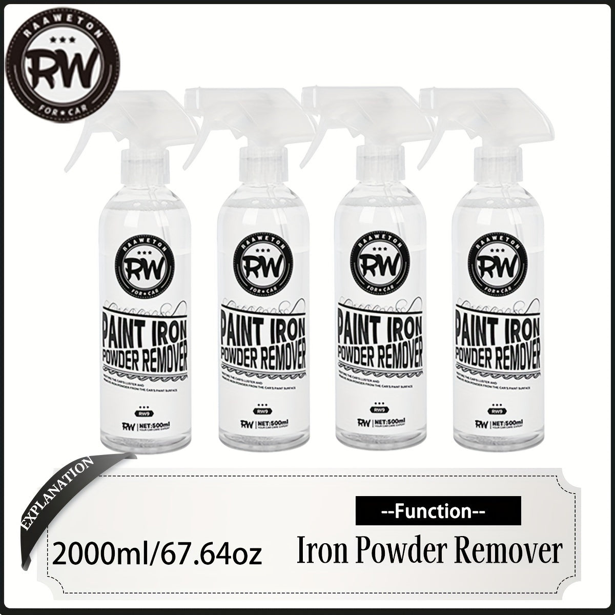 Advanced Iron Remover for Car Pain