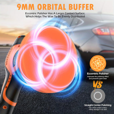 Protmex Cordless Car Buffer Polisher