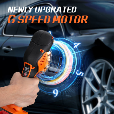 Protmex Cordless Car Buffer Polisher