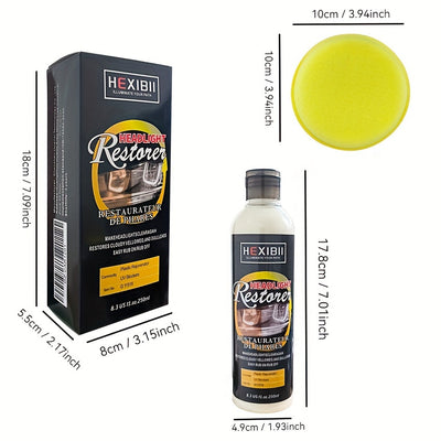 Car Headlight Restoration Fluid Automotive Headlight Oxidation