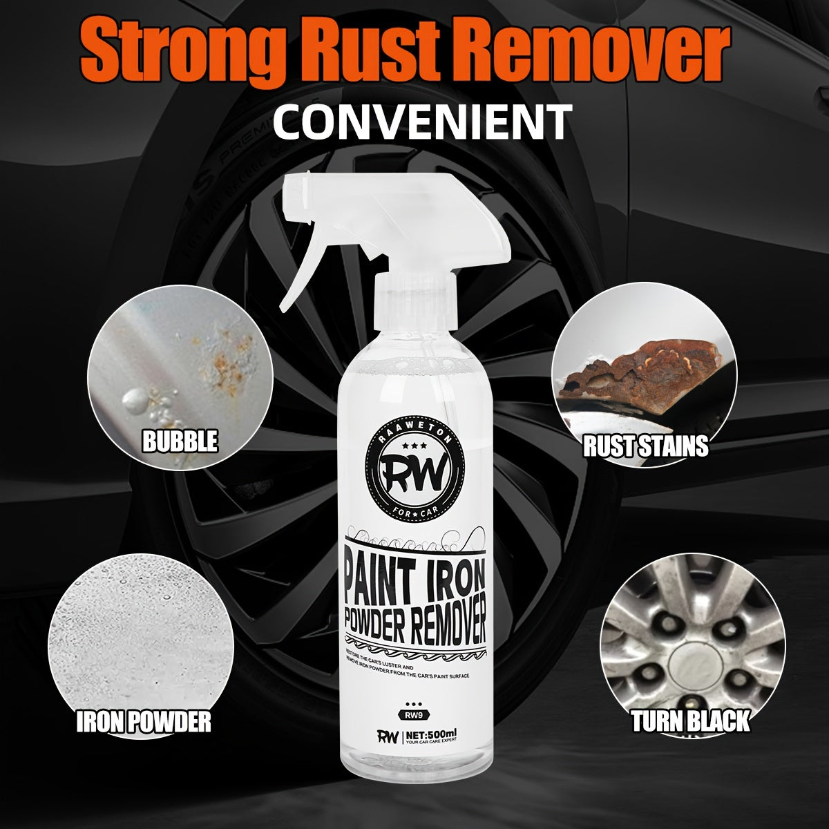 Advanced Iron Remover for Car Pain