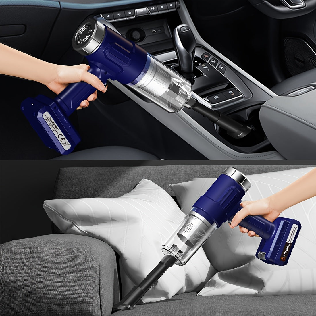 5KPa High Suction Cordless Handheld Vacuum Cleaner