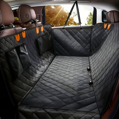Luxury Quilted Dog Seat Cover for Cars uty Waterproof Pet Hammock