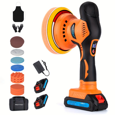 Protmex Cordless Car Buffer Polisher