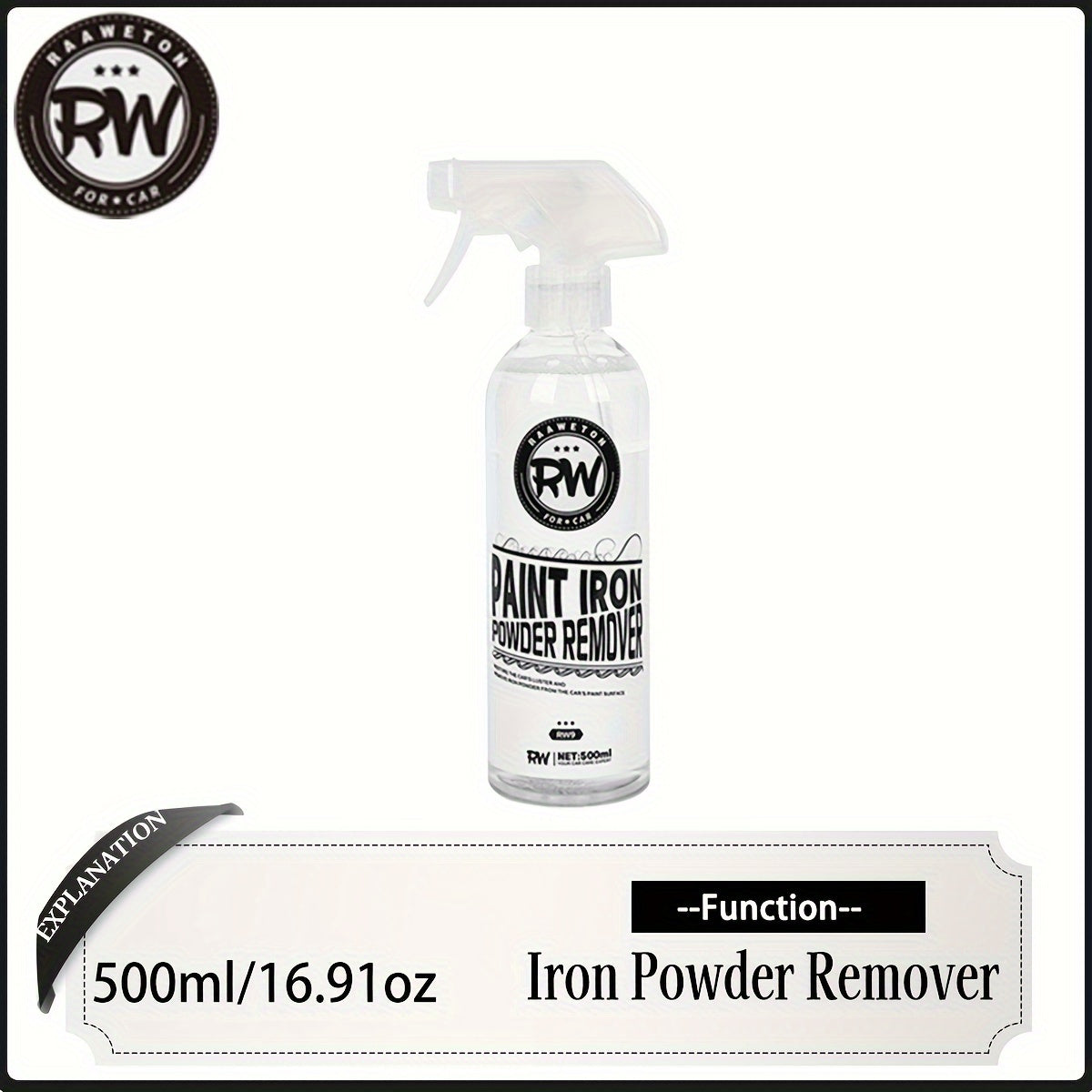Advanced Iron Remover for Car Pain
